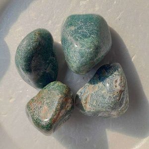 Garden Pebbles (Sea Green Color, Medium) - 1 kg