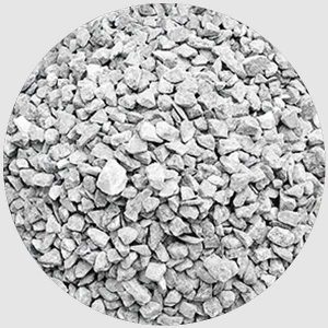 Natural Chips Pebbles (Grey, Small, Unpolished) - 1 kg