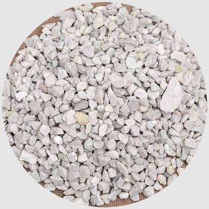 Natural Chips Pebbles (White, Small, Unpolished) - 1 kg