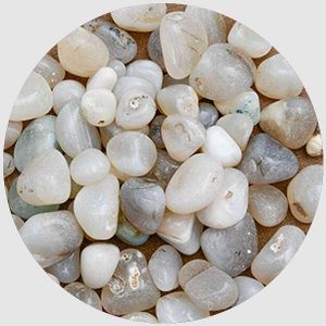 Onex Pebbles (White, Medium) - 1 kg