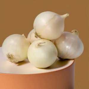 ONION WHITE HYBRID SEEDS (50 seeds)