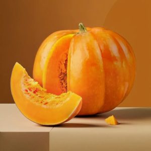 PUMPKIN (YELLOW) HYBRID SEEDS (12 seeds)