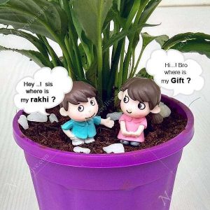 Rakhi Special Miniature Garden for Sister