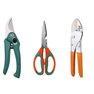 Garden Scissor, Garden Pruner & Garden Cutter (Pack of 3 )