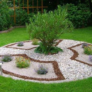 Wonderful Garden Designs with Pebbles